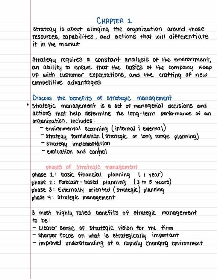 Chapter 1 Course Notes
