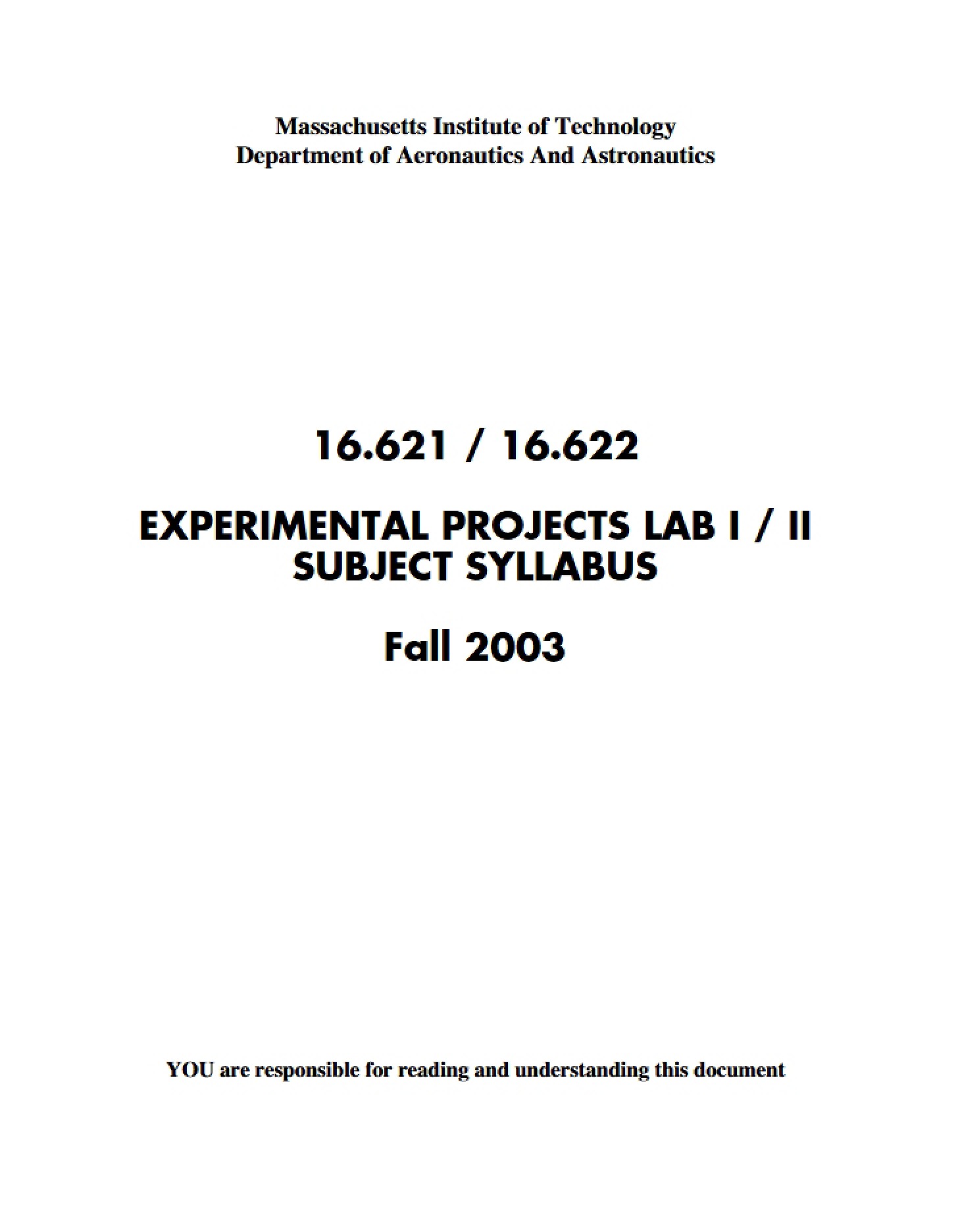 Course Syllabus