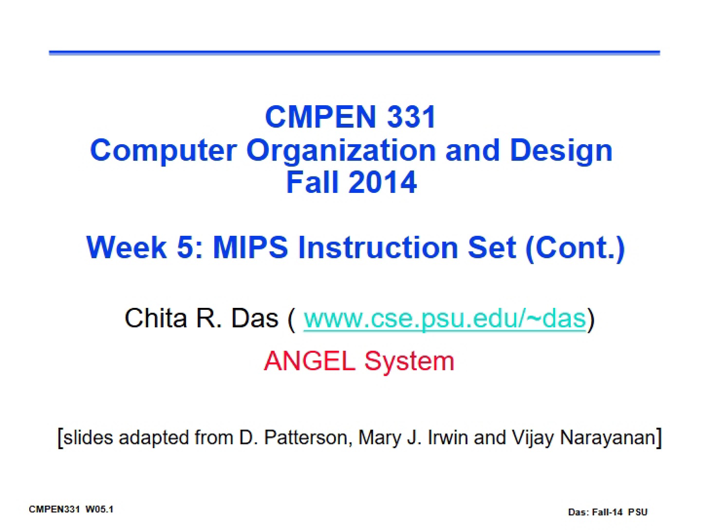 Week 5 Lecture Content