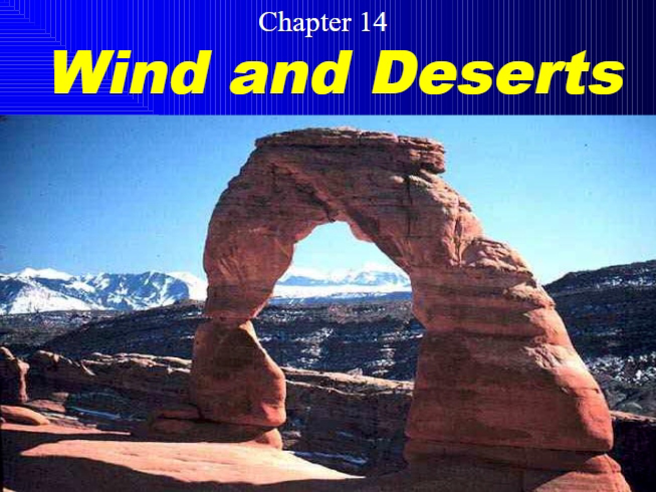 Wind and Desert Environments (Third Instance)