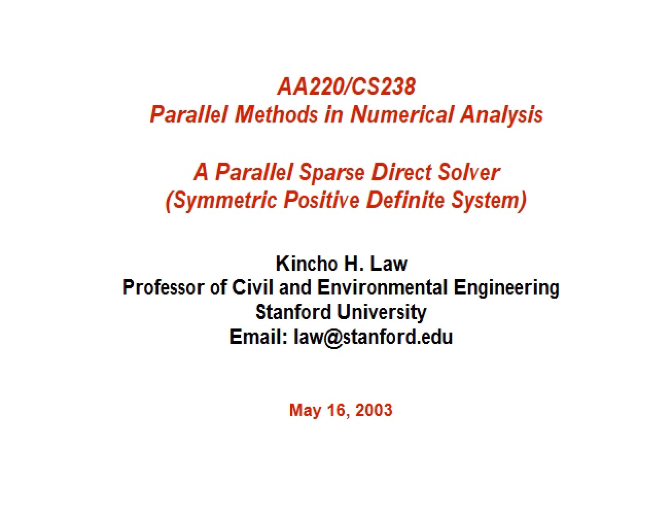 Decision Making under Uncertainty Lecture Notes (Set 1)
