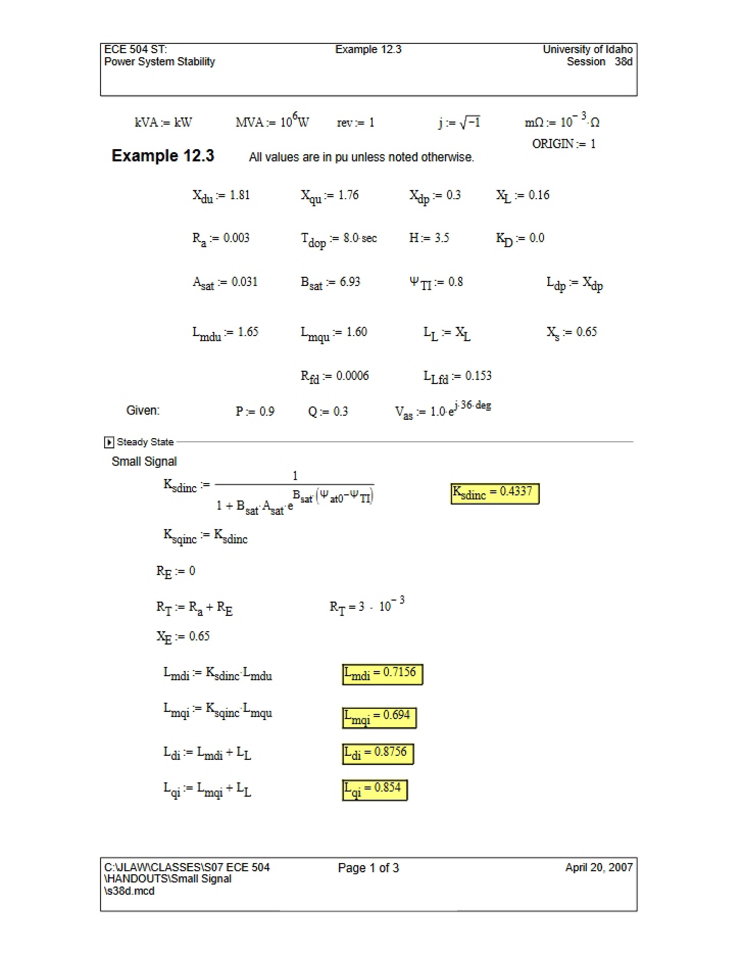 Part D of Session 38