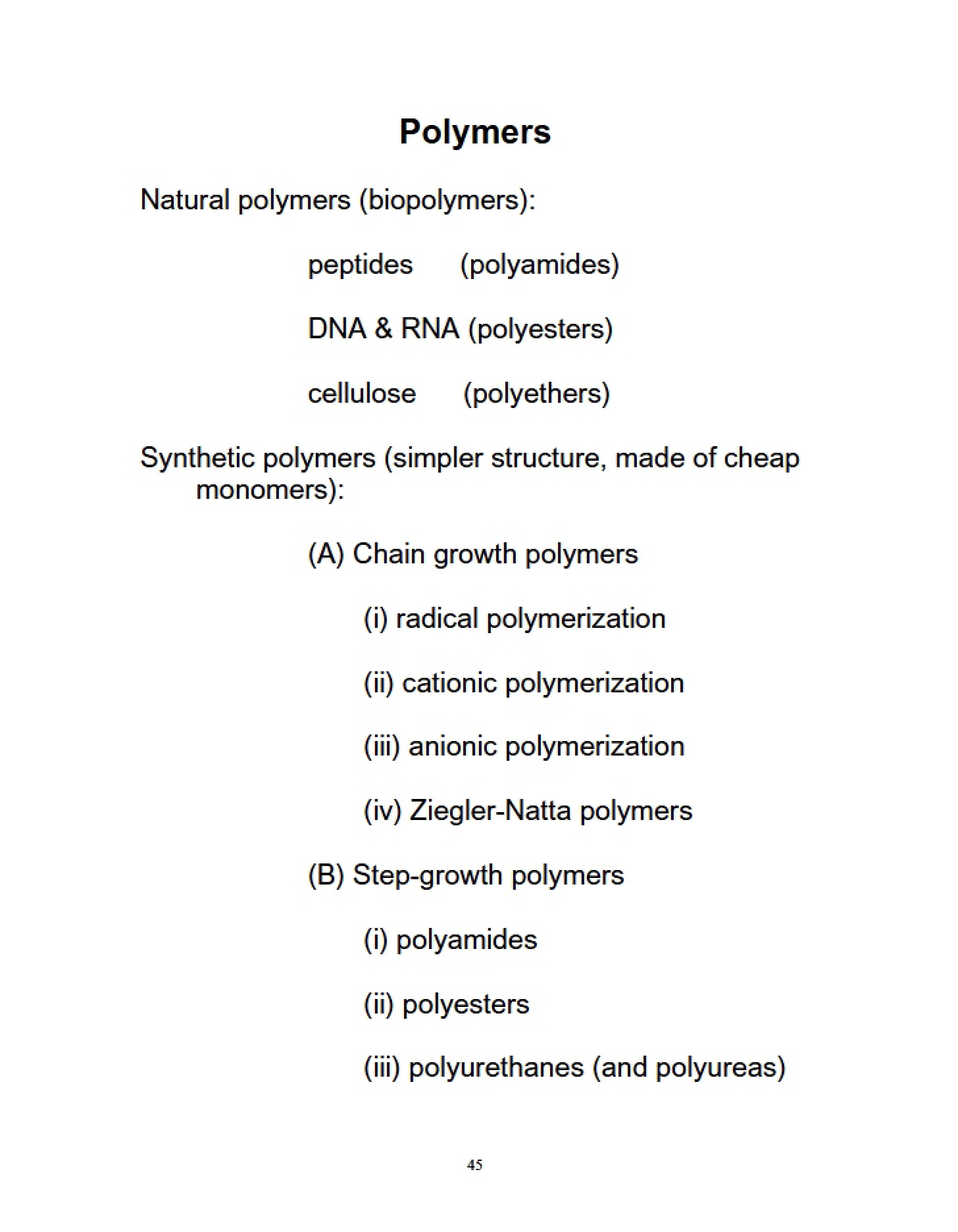 Polymer Science