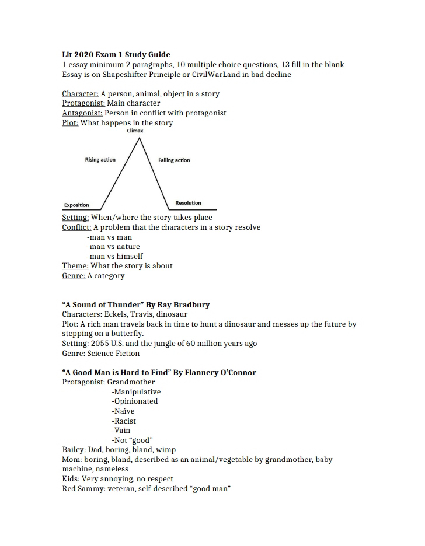 Initial Literature Assessment
