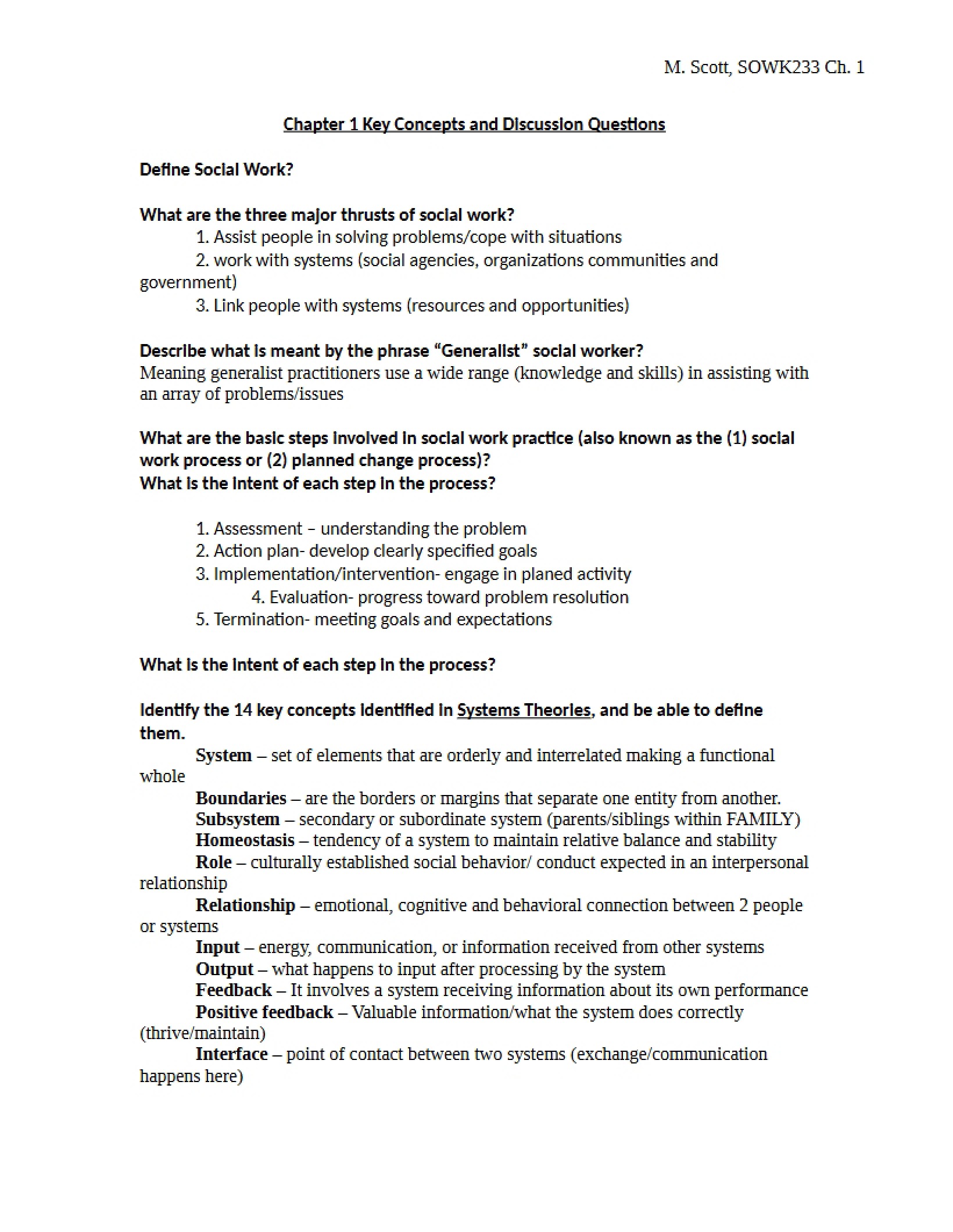 Key Concepts Ch. 1