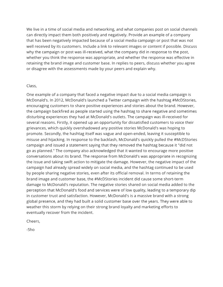 Week 5 Discussion Question 1