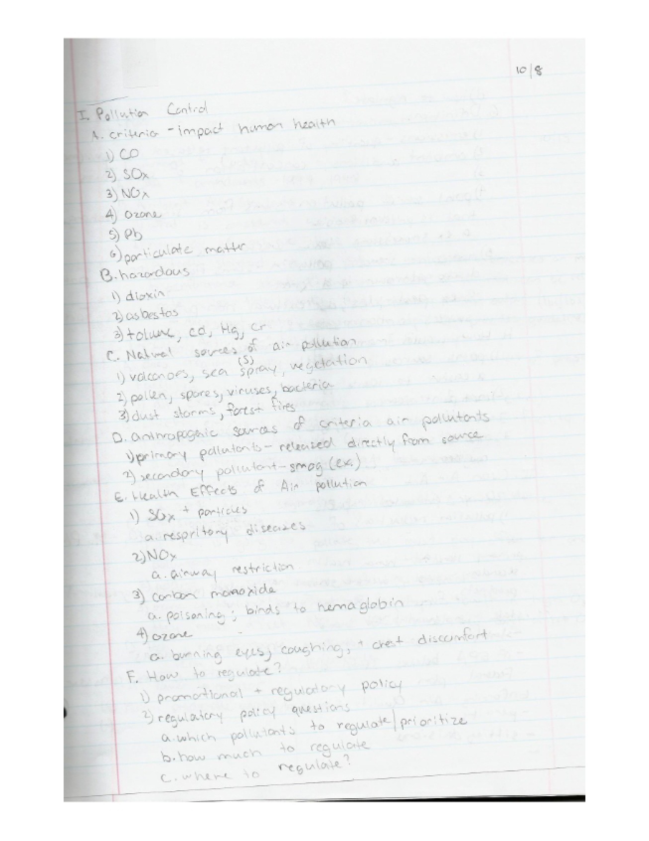 Environmental Policy Notes 2