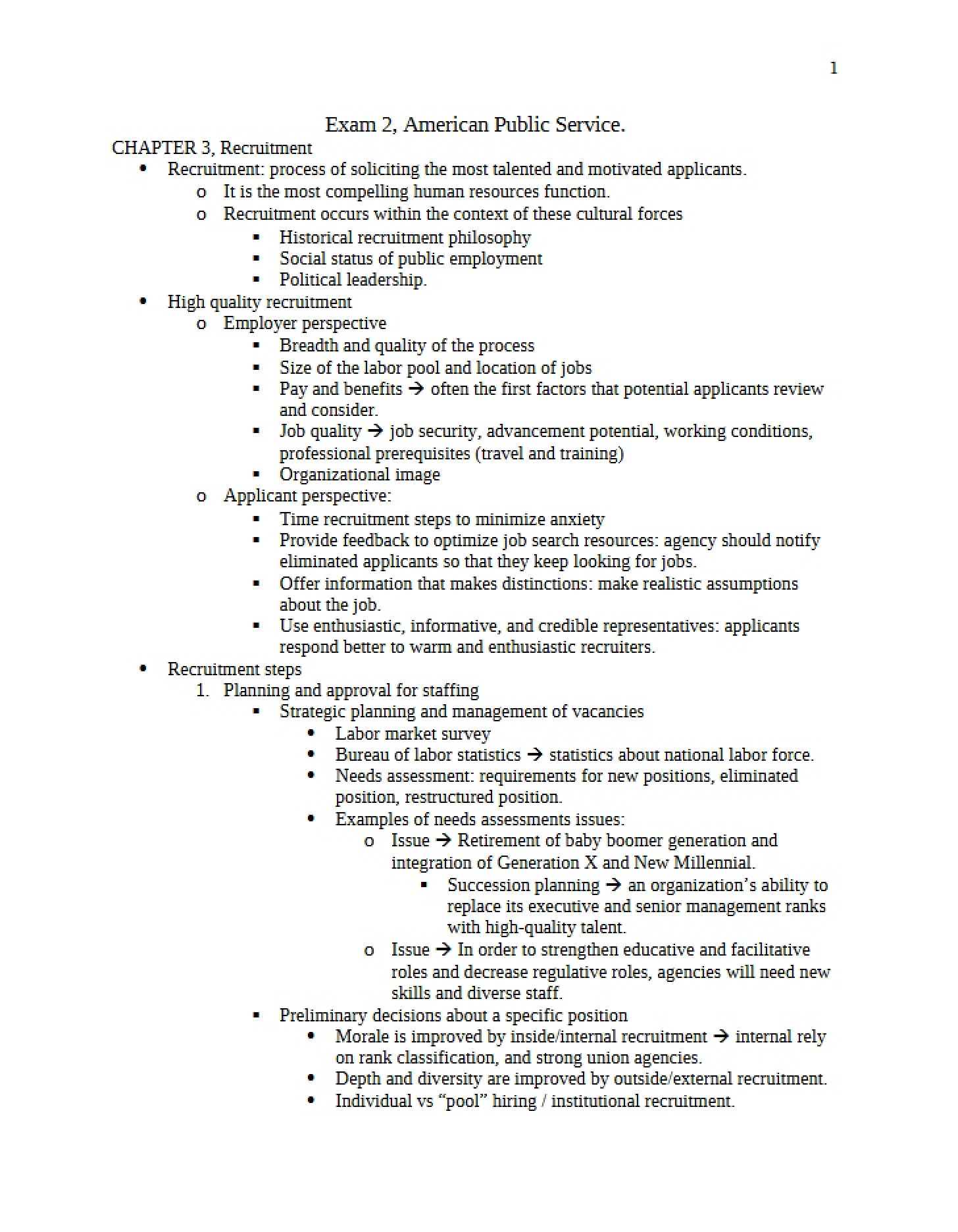 American Public Service Exam 2