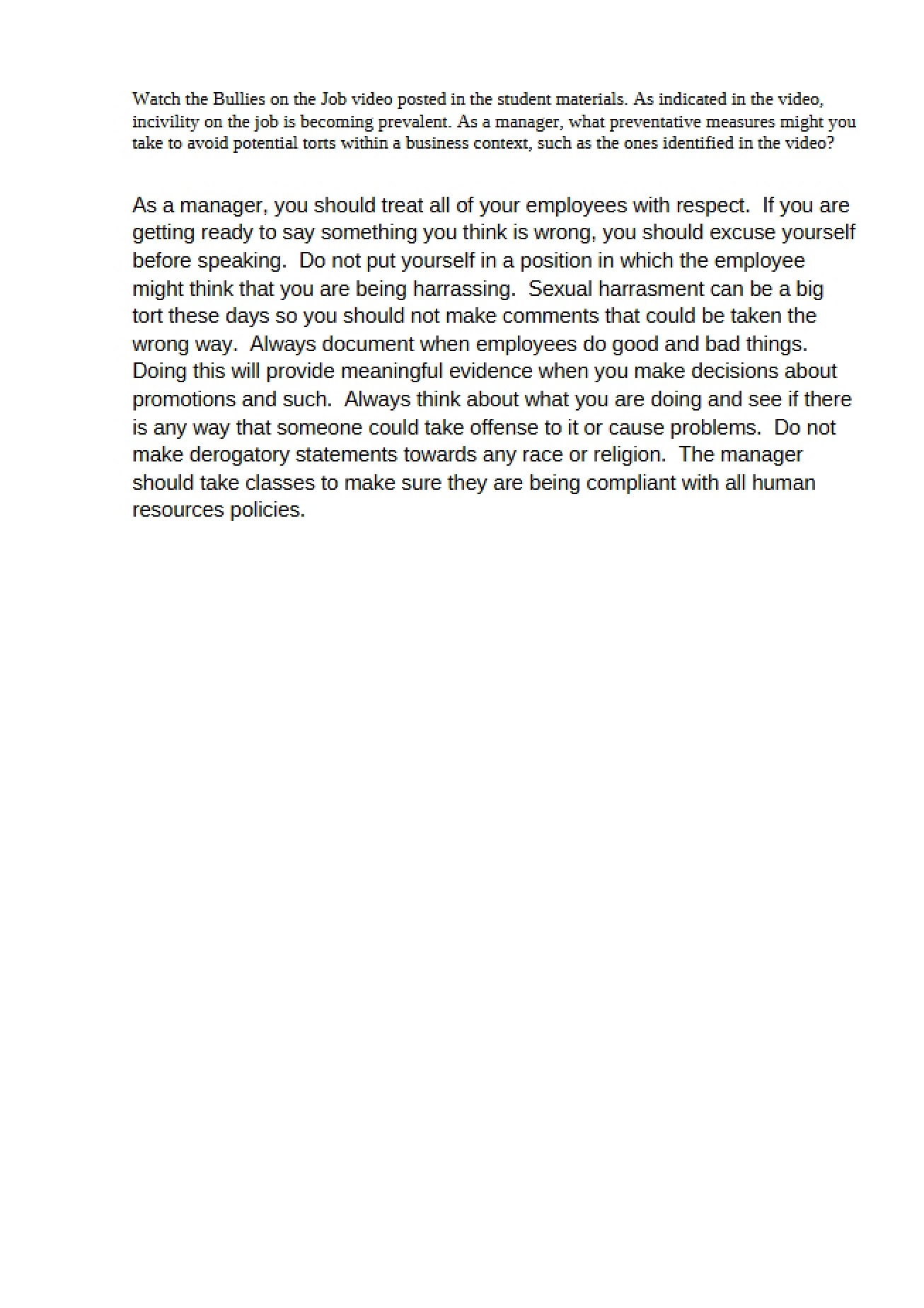 Scholarly Essay
