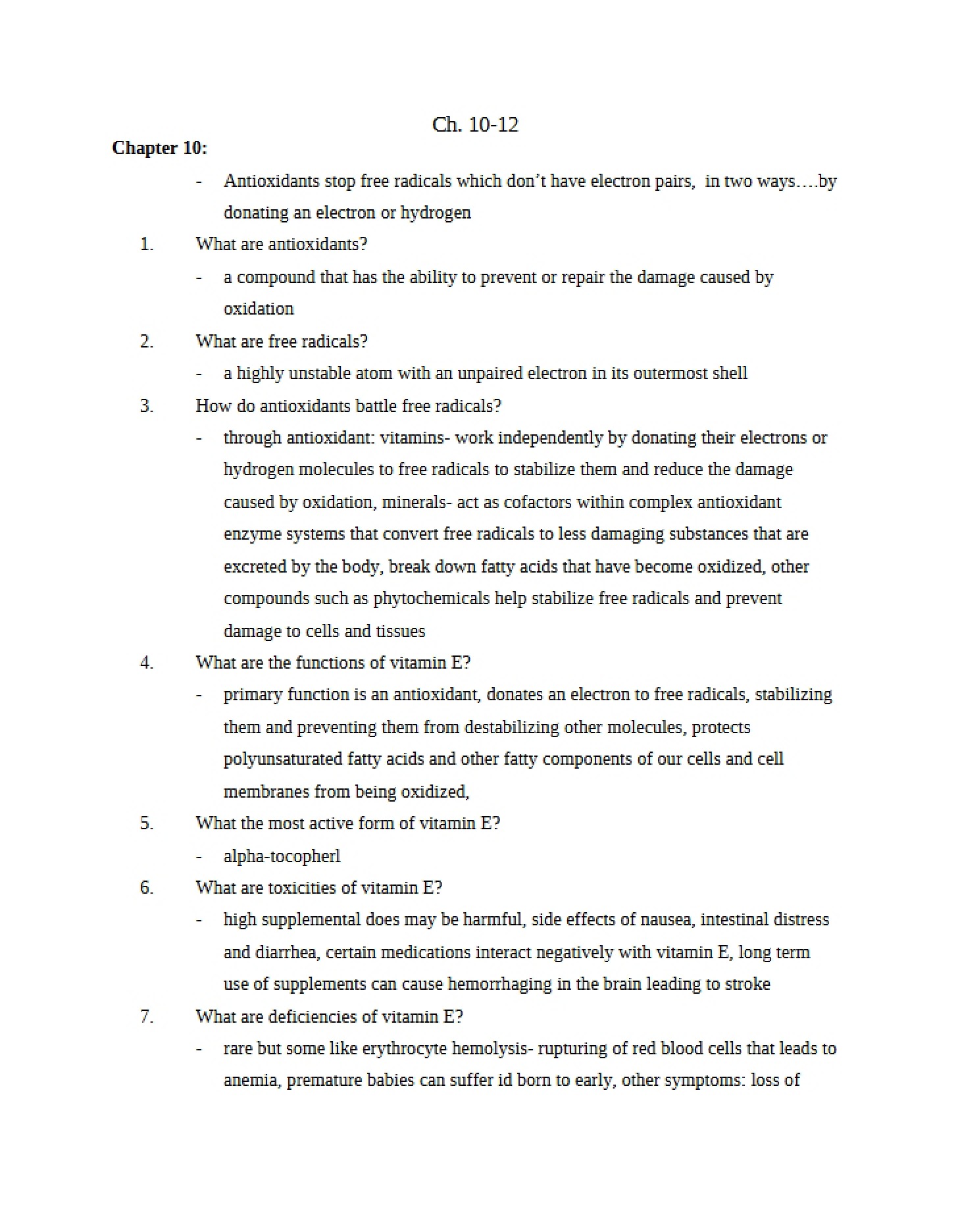 Regional Synthesis Units 10 Through 12