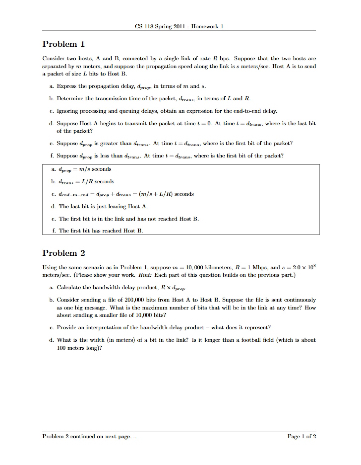 Solved Homework 1