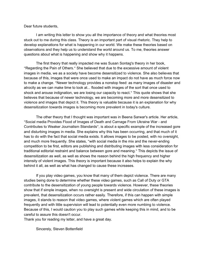 Theory 3 - ENGL 141