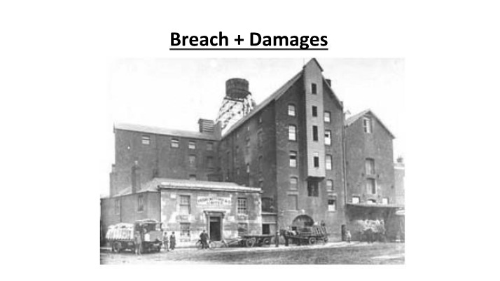 Damages for Breach