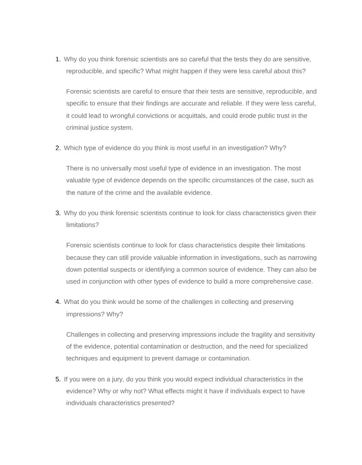 Discussion Questions and Answers - Unit 3 FS