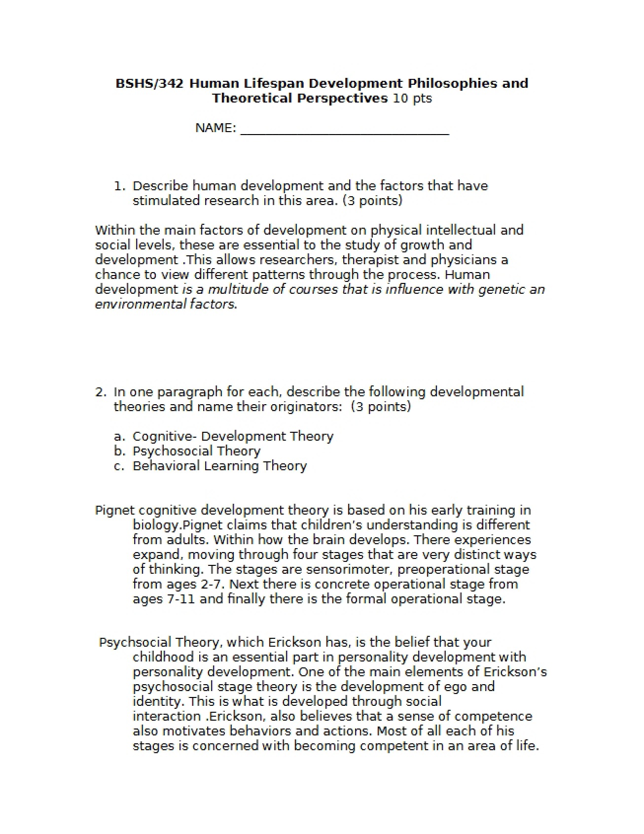 Practice Problems - 3 Pages