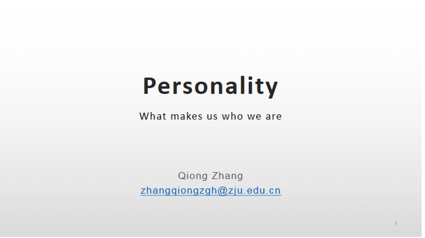 Personality