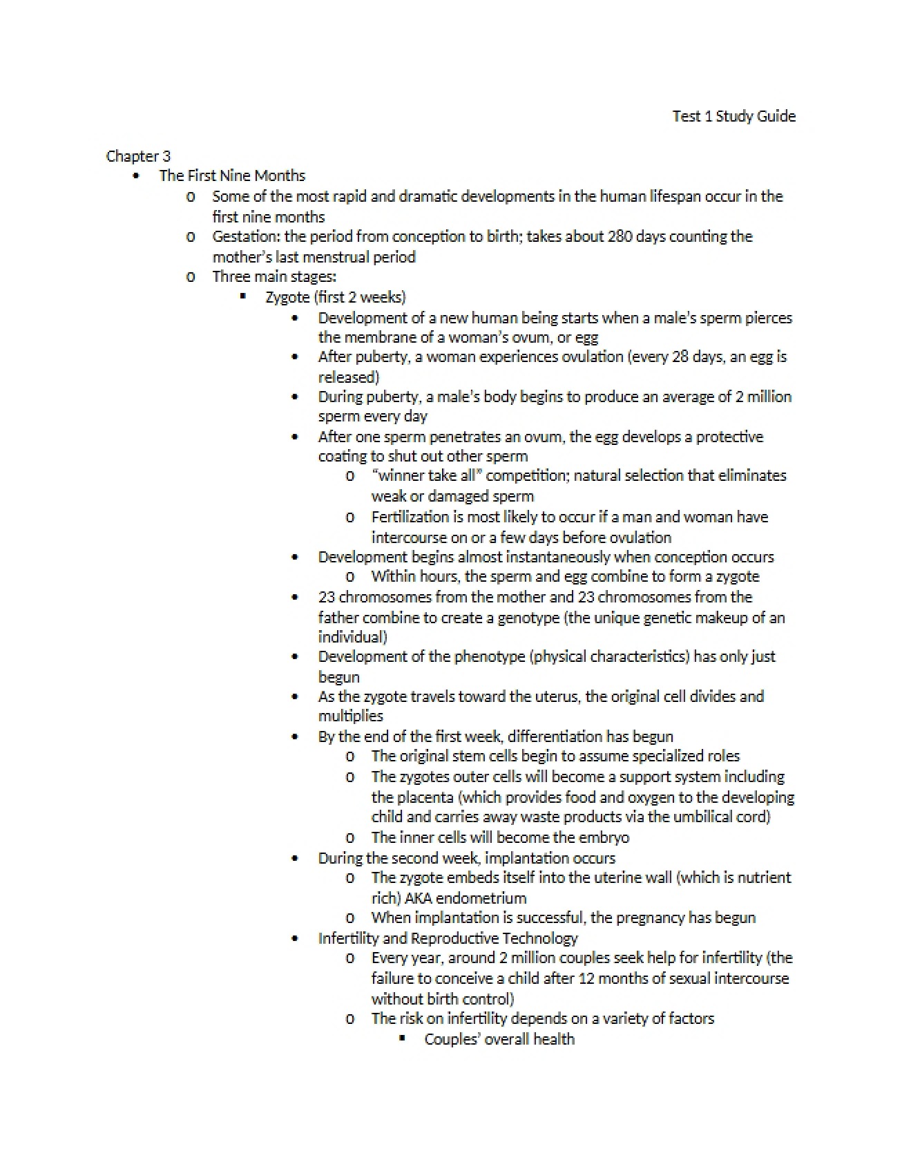 Chapter 3, Test 1