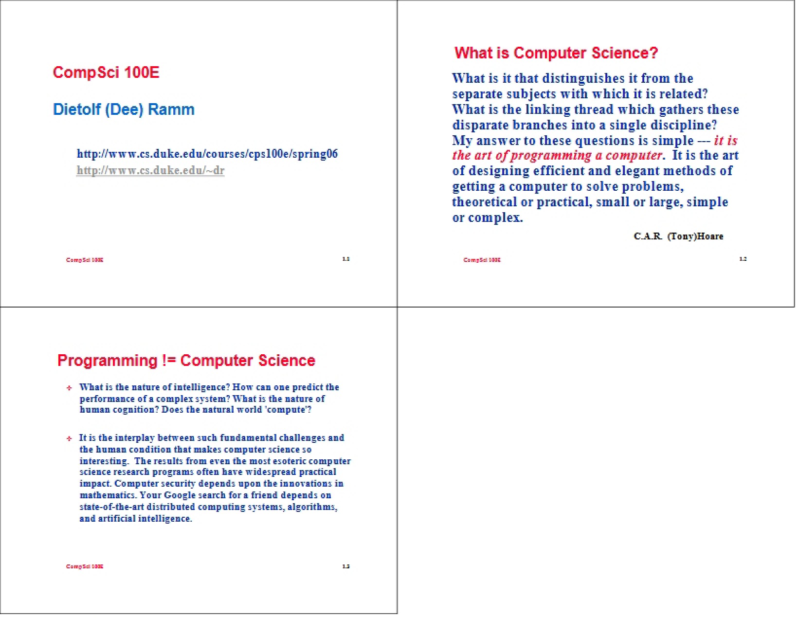 Definition of Computer Science