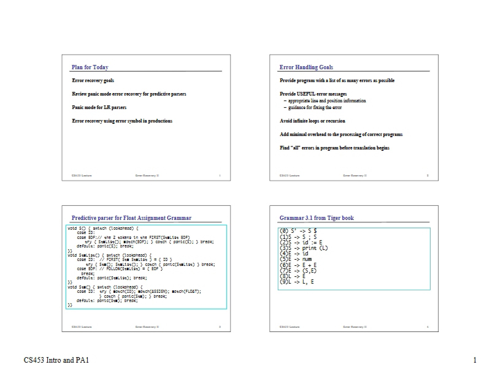 Lecture Notes (4)