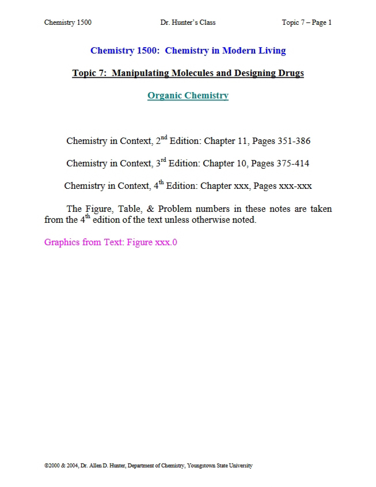Designing Drugs and Manipulating Molecules