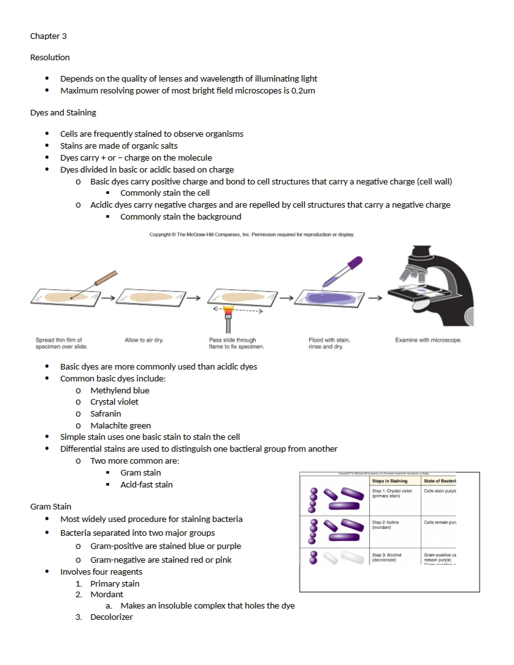 Microbiology Chapter 3