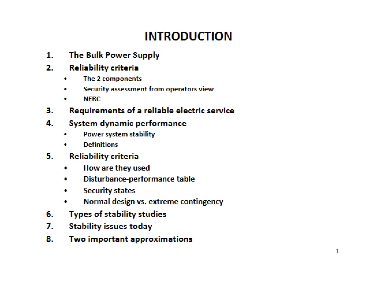 Introductory Guide to Power System Dynamics