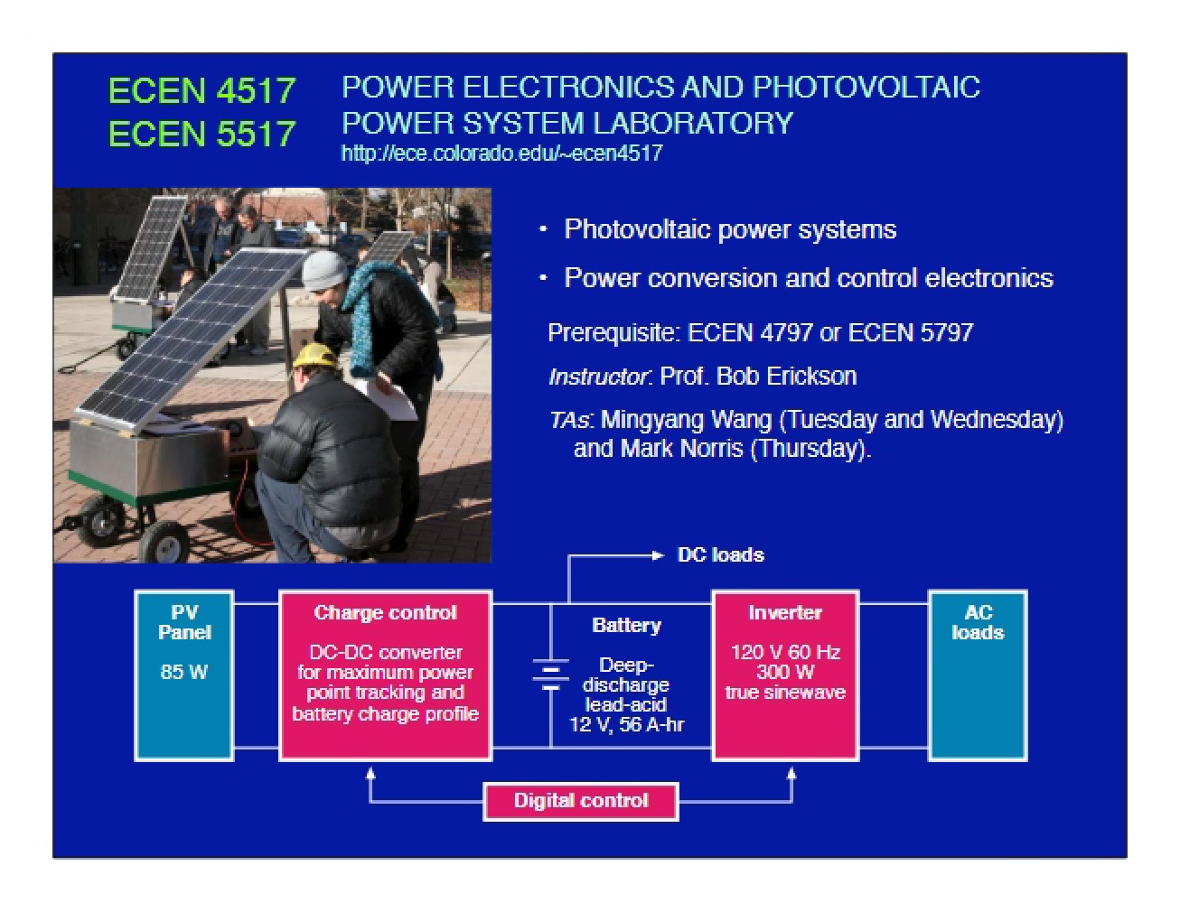 First Lecture for Power Electronics and PV Systems
