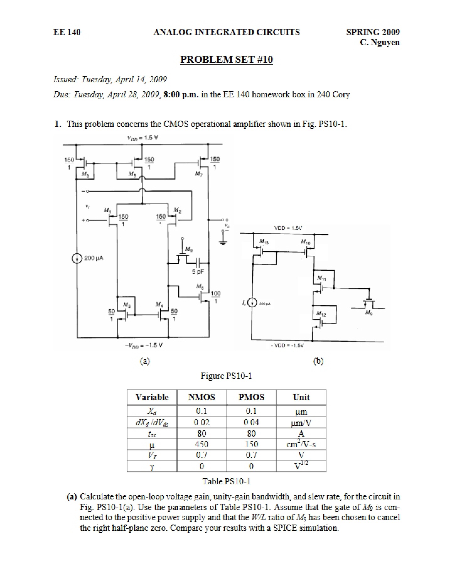General Problem Set