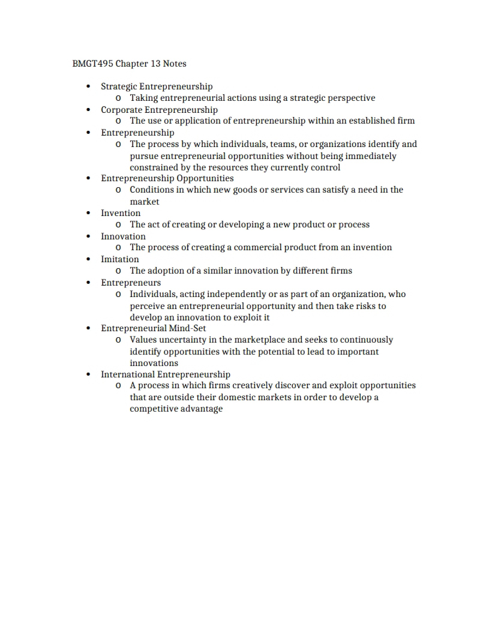 Notes for Chapter 13