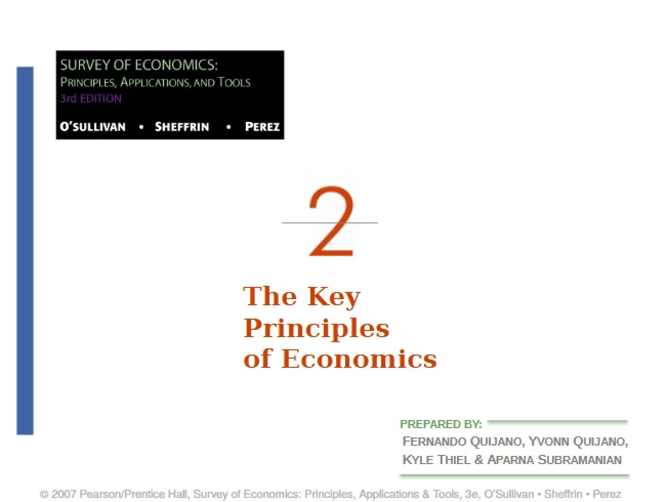 Essentials of Economics Lecture Notes (Set 3)