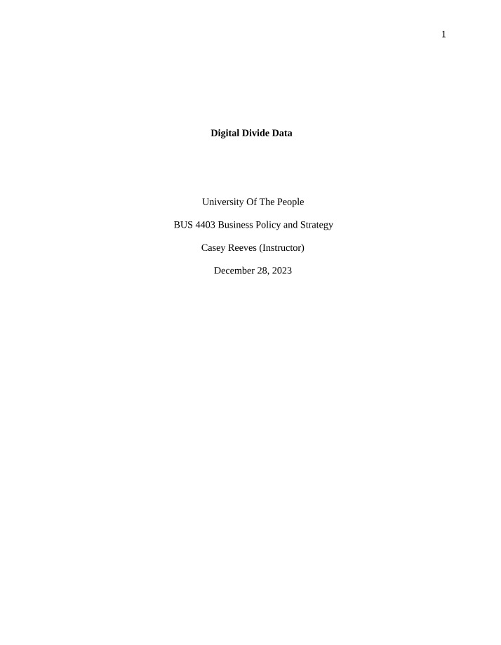 Written Assignment 7