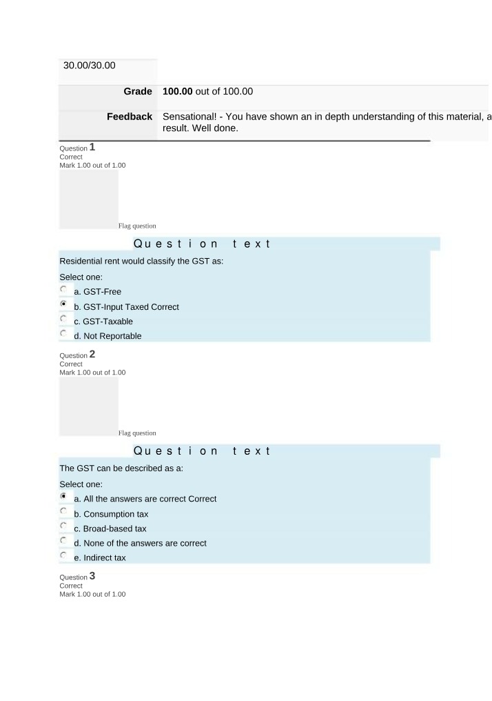 Xero v4 Questions and Answers - FNSTPB401