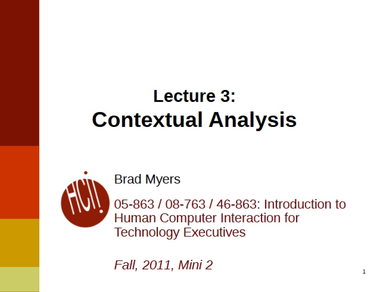 HCI Lecture 6