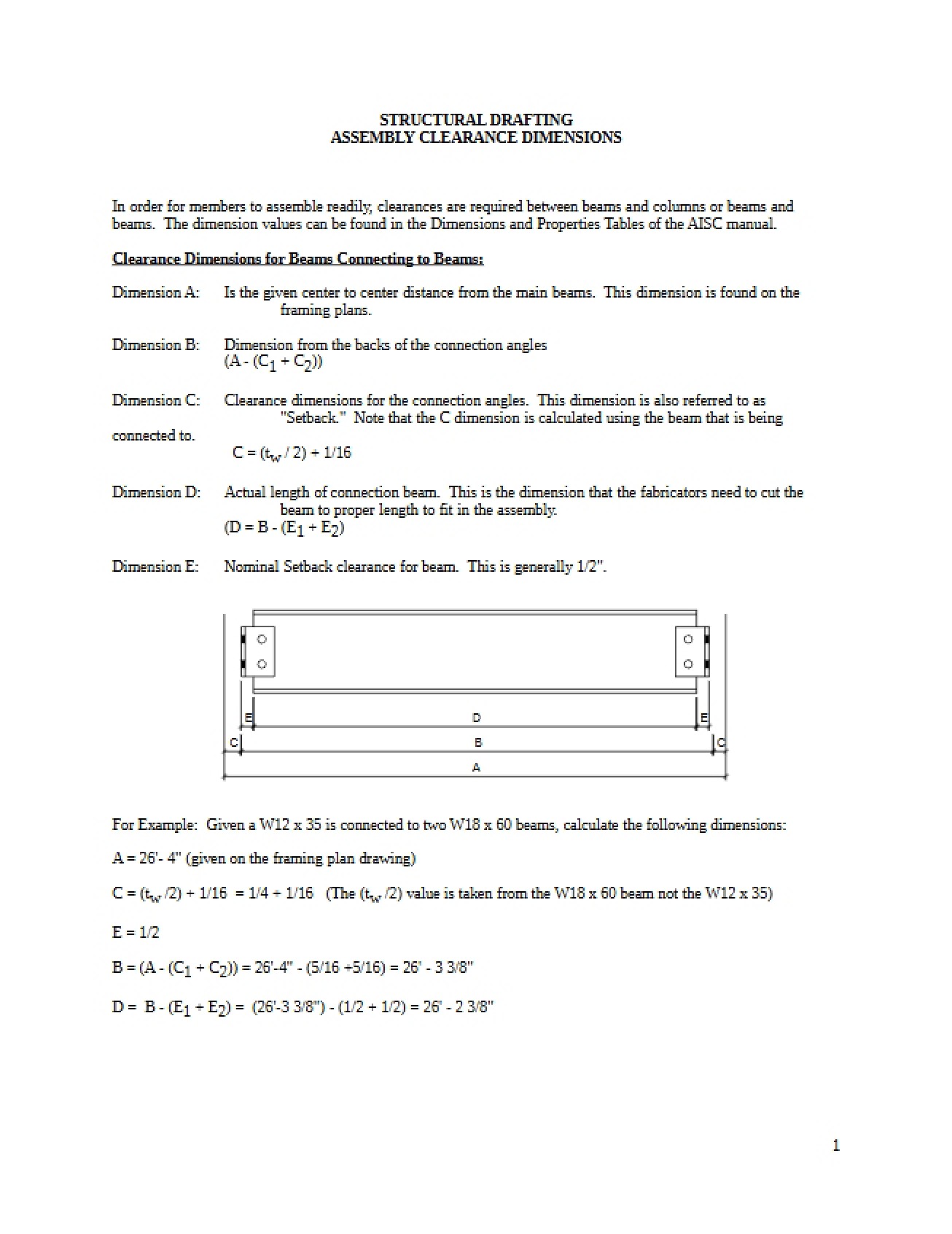 Drafting of Structures Part 1