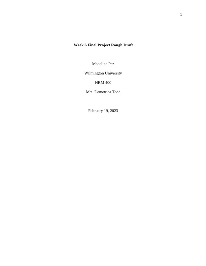 Marshawn DeMur Case Study - Religious Discrimination and Racial Harassment