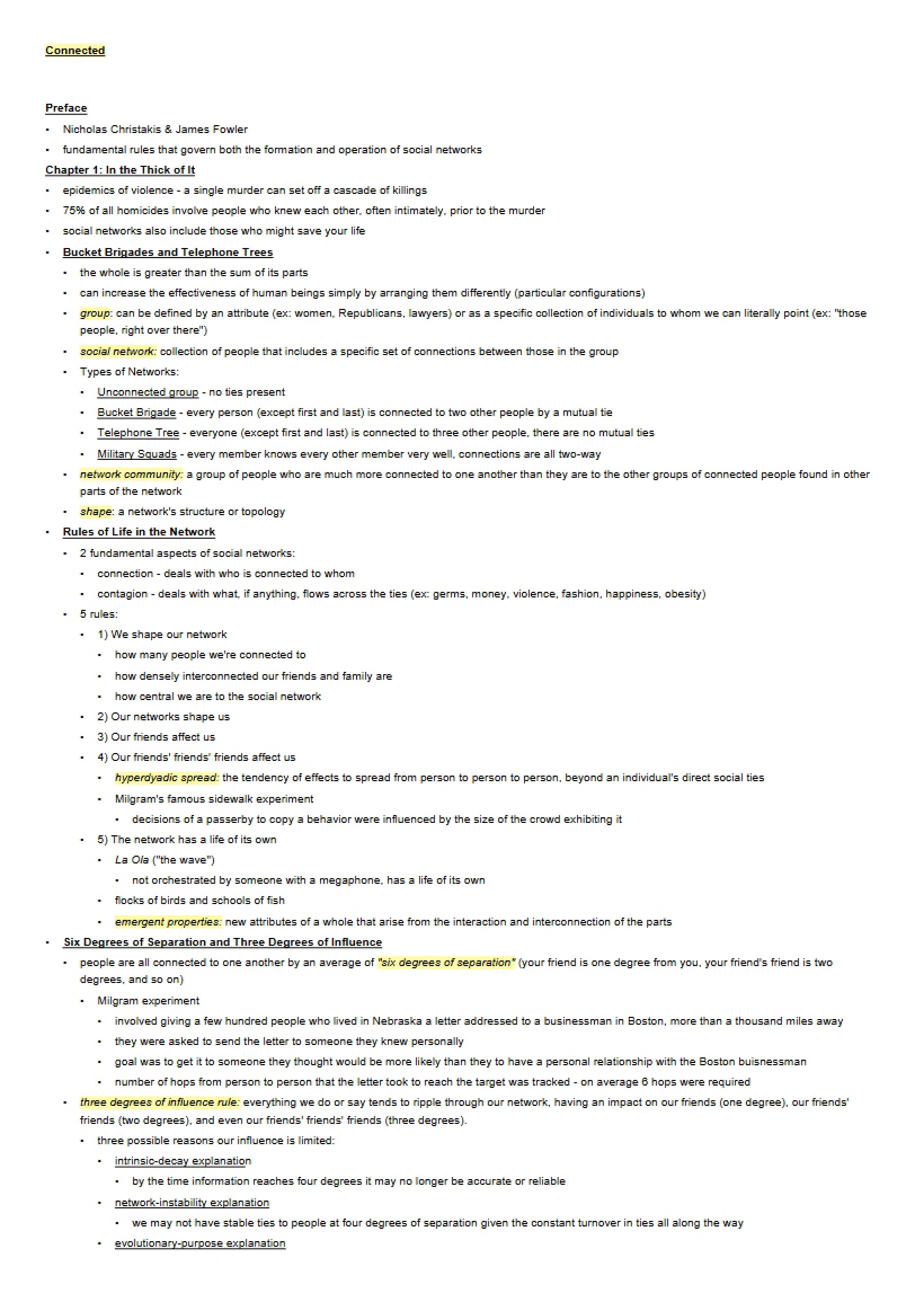 Course Notes