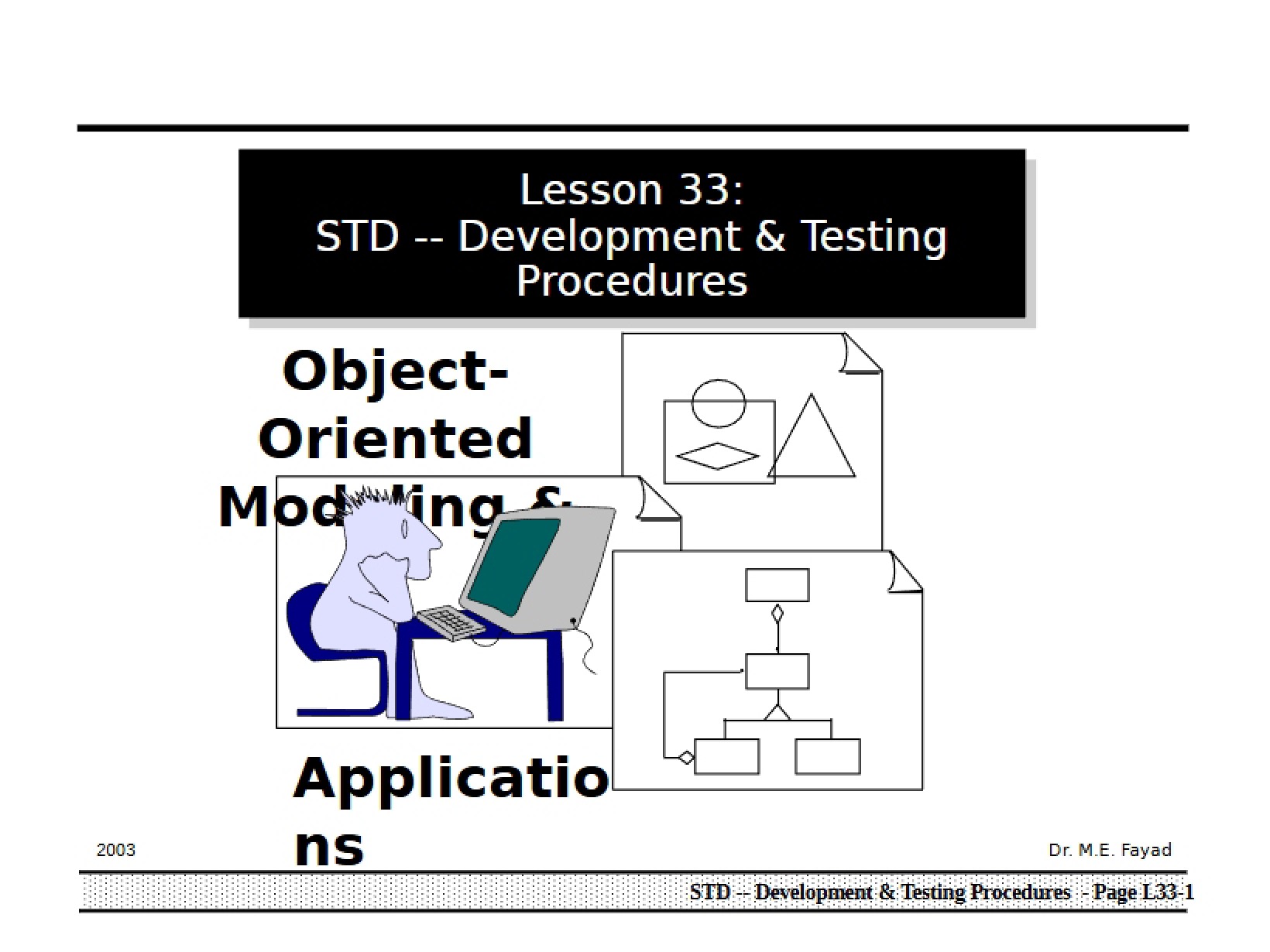 Procedures for Testing and Development