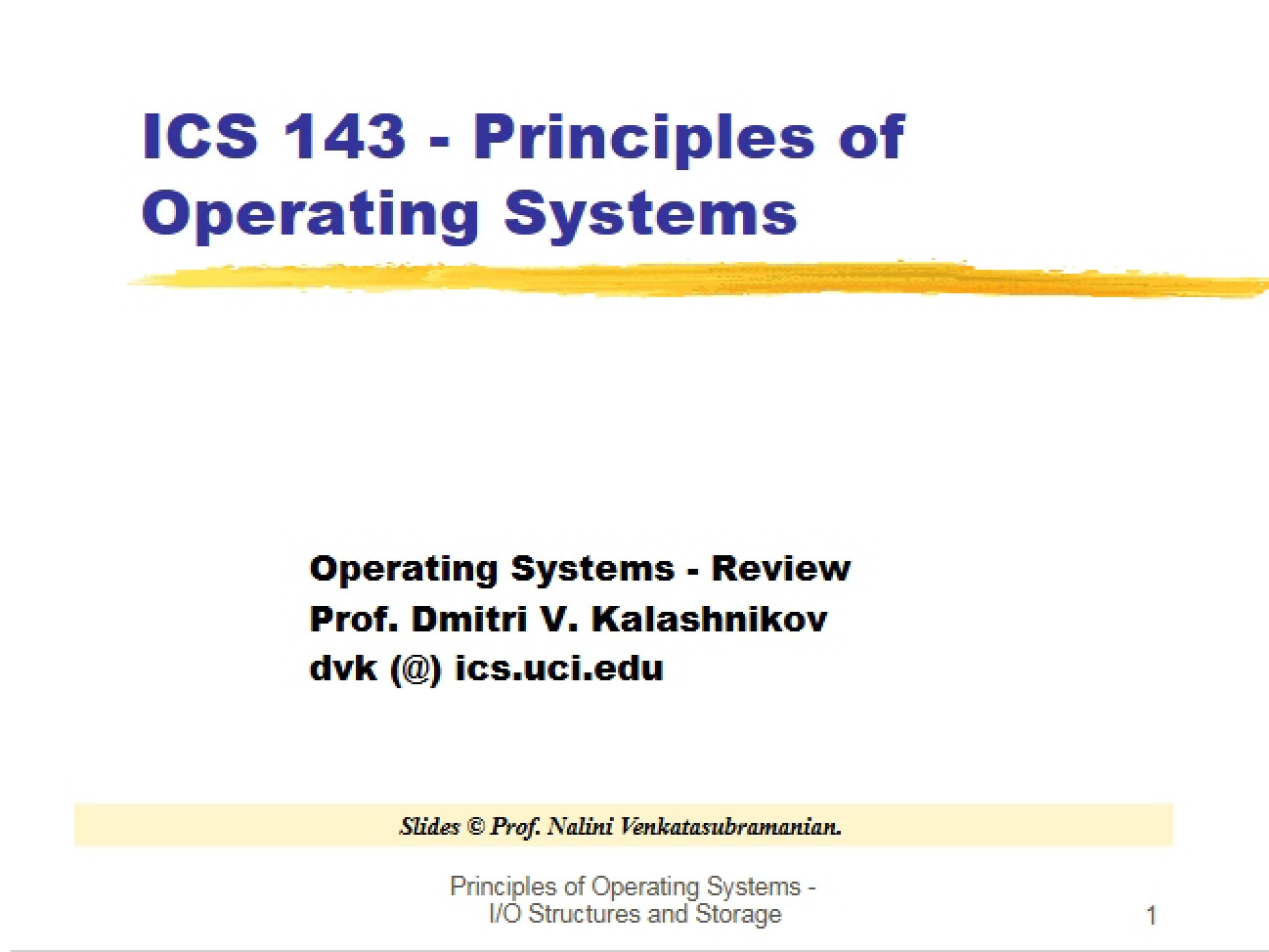 System of Operations