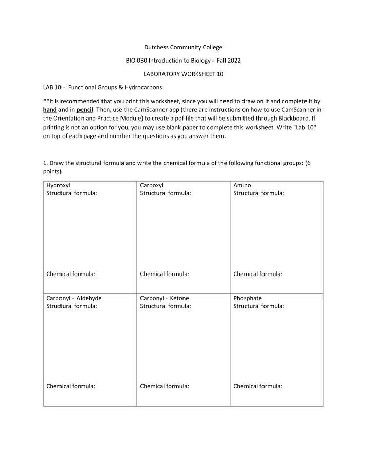 Worksheet for Lab 10