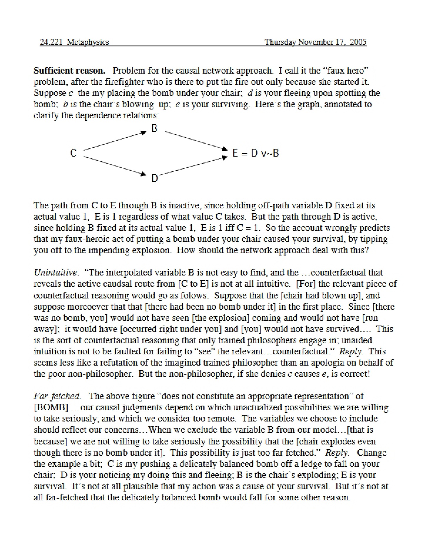 Class Review