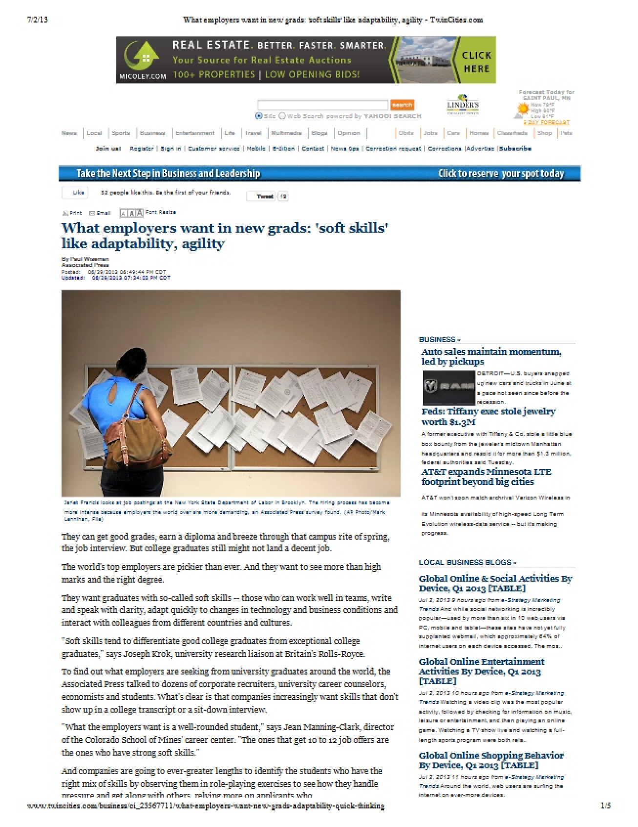 Employer Desires in Agility Preview