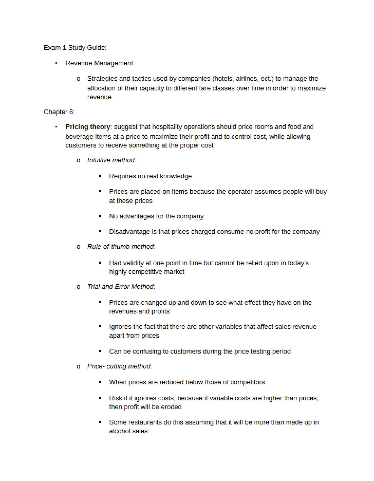Initial Exam Prep Manual