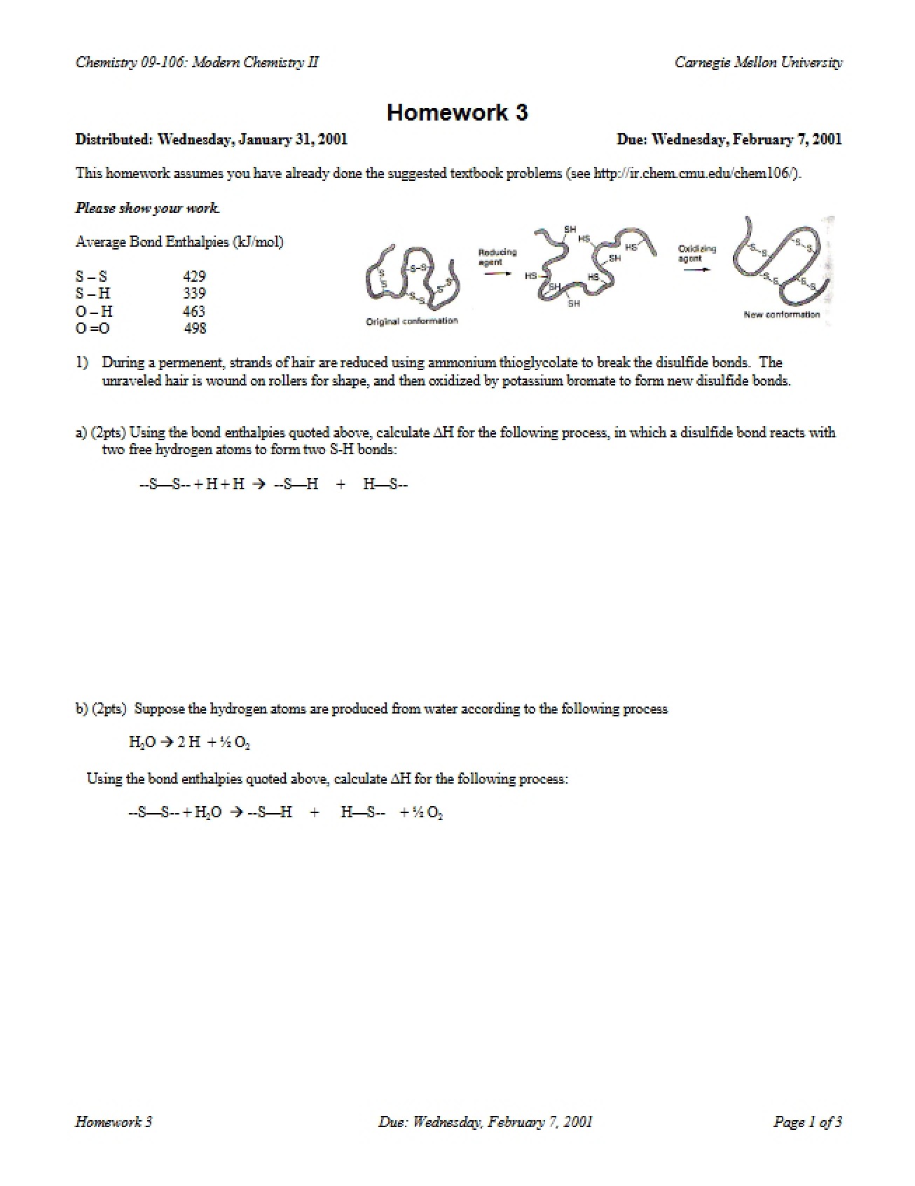 Third Homework Assignment