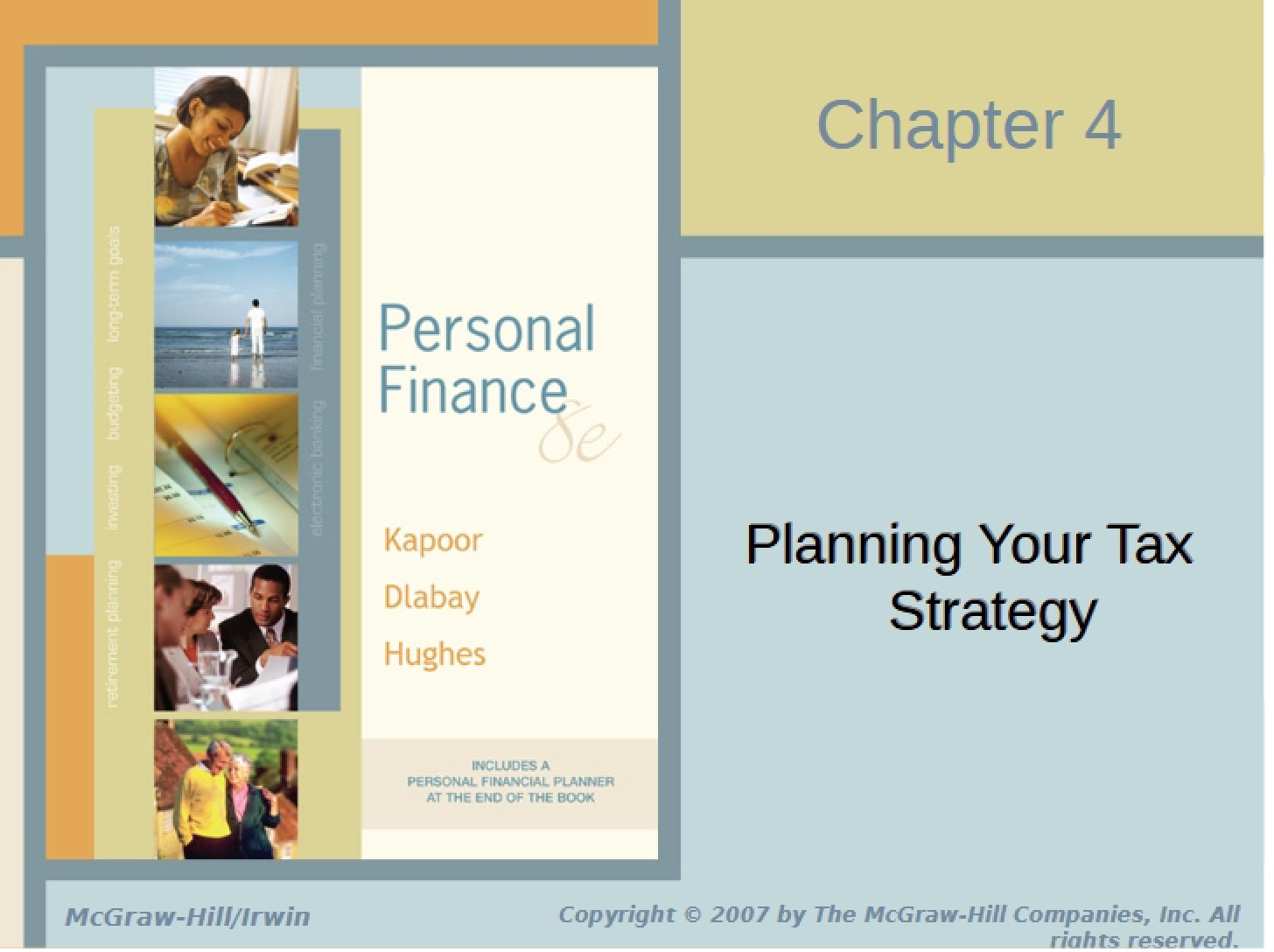 Tax Strategy Planning (Chapter 4)