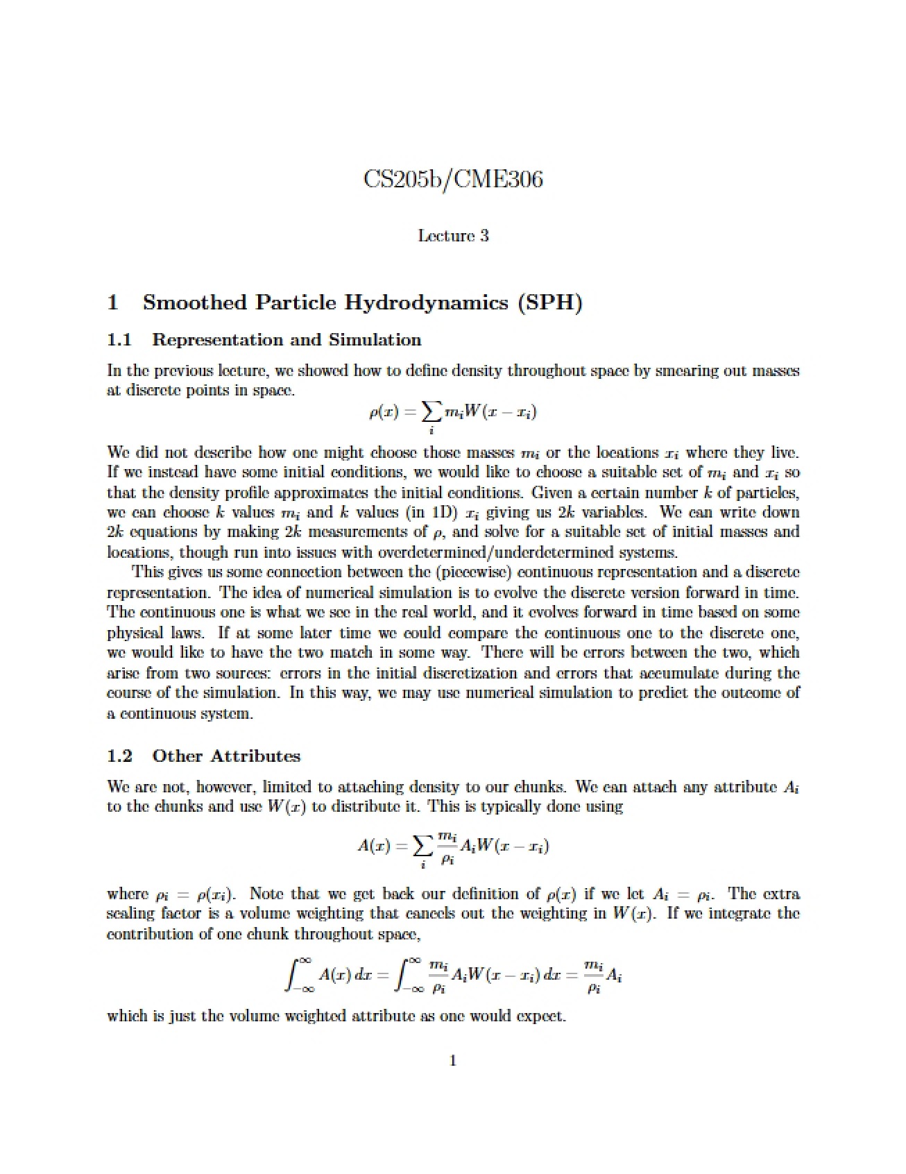Third Lecture