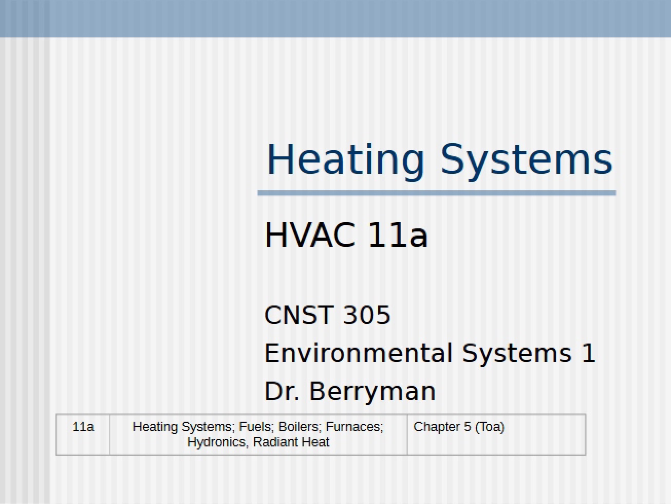 Systems for Heating