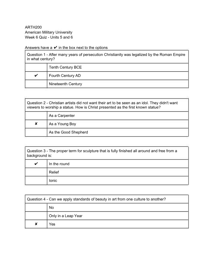 Week 6 Units 5 and 6 Quiz