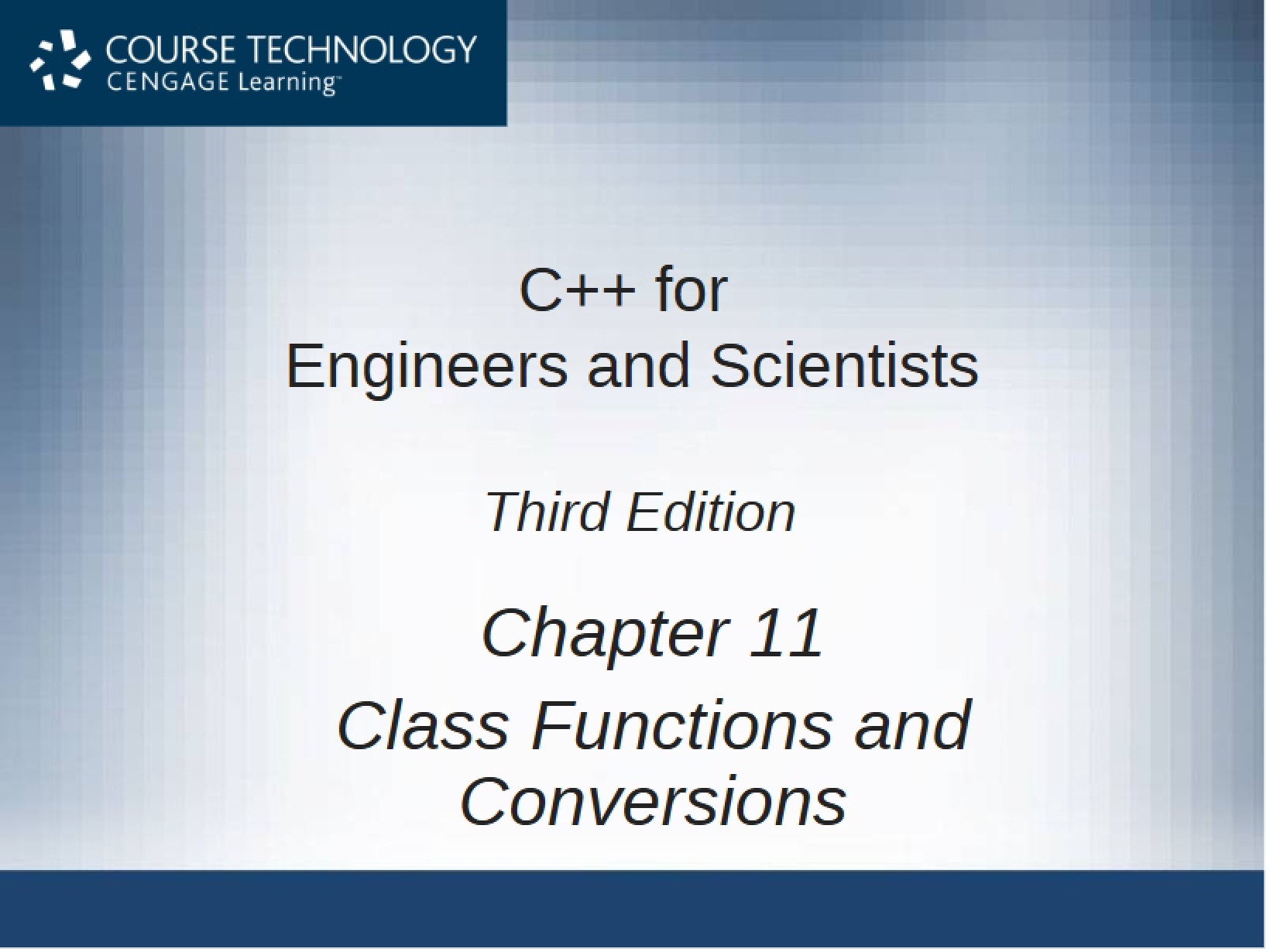 Conversions and Class Functions