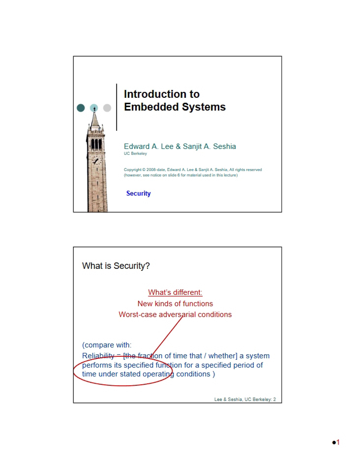 System Security Concepts
