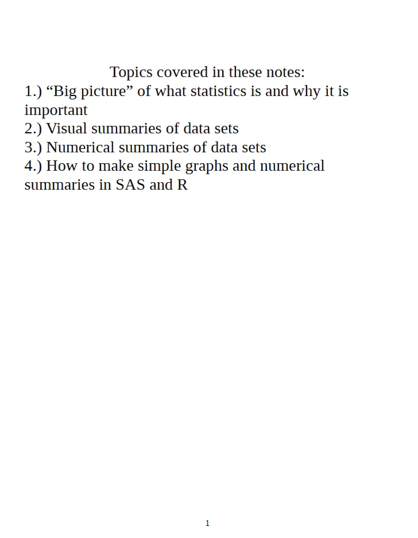 Chapters 1, 2, and 3